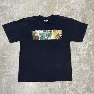Vintage Melissa Etheridge Shirt Mens XL Black Tour Concert Band Music Tee 90s